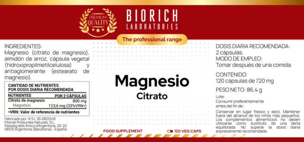 Magnesio Citrato