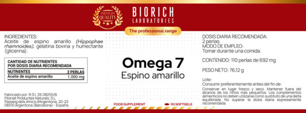 Omega 7 Espino Amarillo